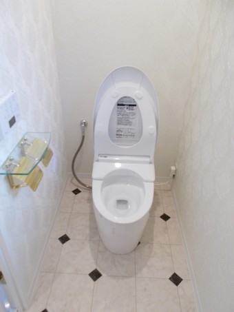 奥様こだわりのエレガントなトイレに